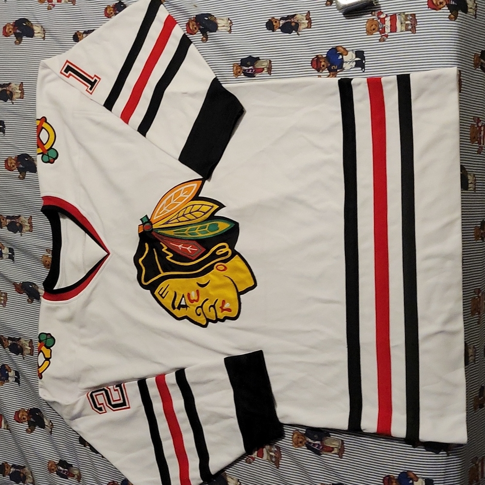 Black Hawks Stan Mikita jersey